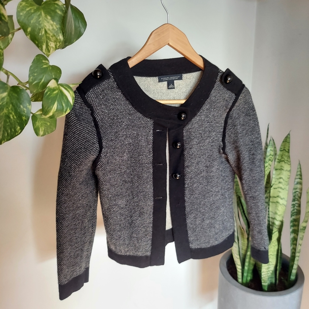 100% Merino Wool Banana Republic Cardigan